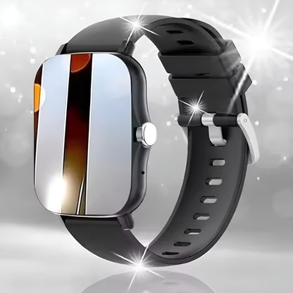 Relógio Inteligente 1.83'' à Prova d’Água com Chamadas, Notificações, Monitor de Sono e Esportes – Compatível com iPhone e Android